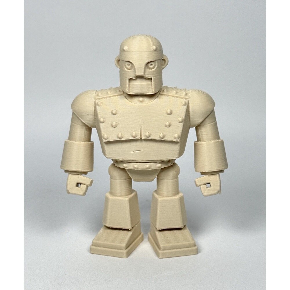 The Iron Giant Book Version Robot Figure Sci-Fi Retro Toy